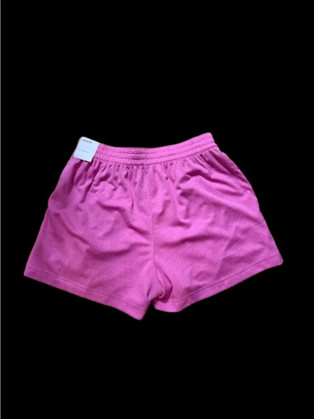 Nike Women's Bright Pink Mesh Athletic Shorts